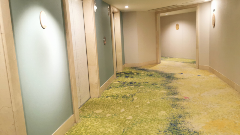 グランドニッコー東京ベイ舞浜のエレベーターホール