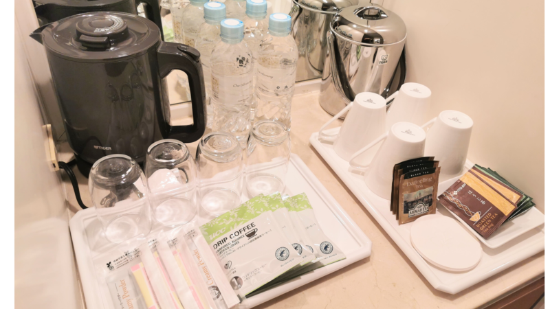 ホテルのお茶コーナー