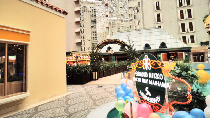 グランドニッコー東京ベイ舞浜のアトリウム